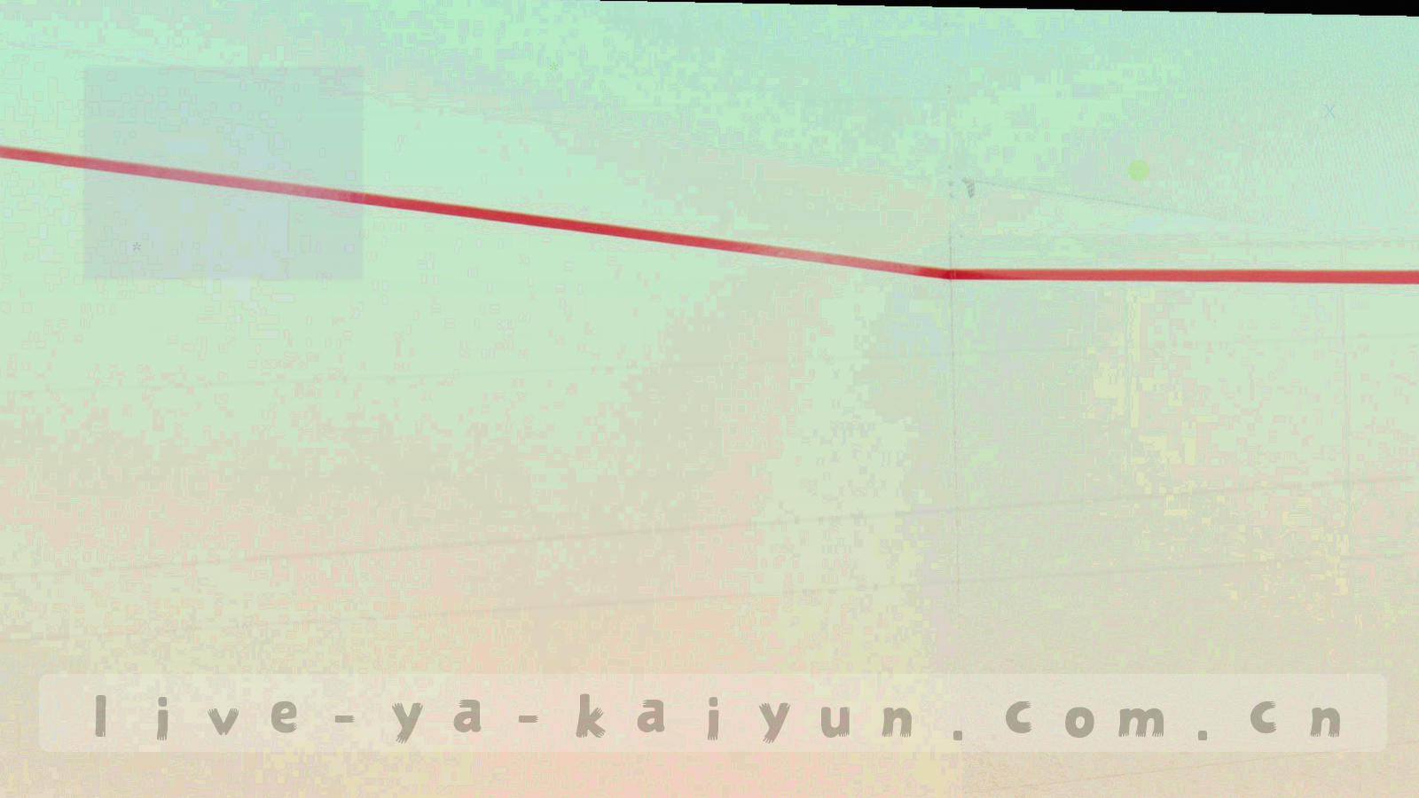 数据机房灯带与线缆的抽象局部，冷蓝与青色光源